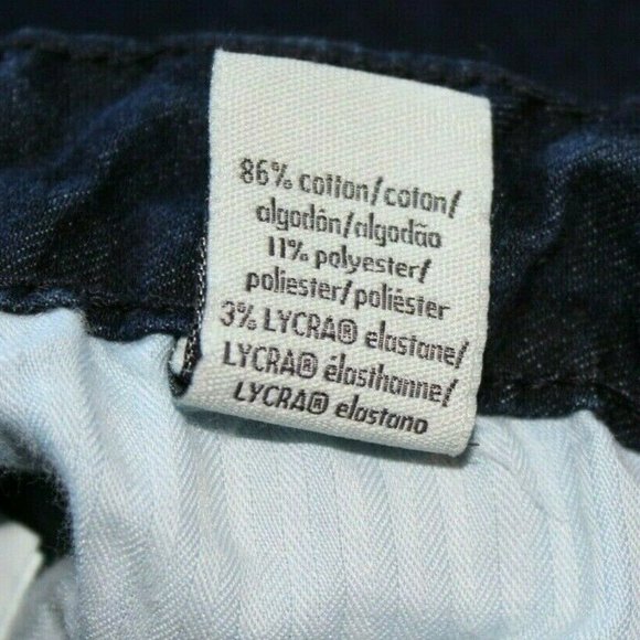 CALVIN KLEIN Women's Dark Washed Jeans - Picture 10 of 10